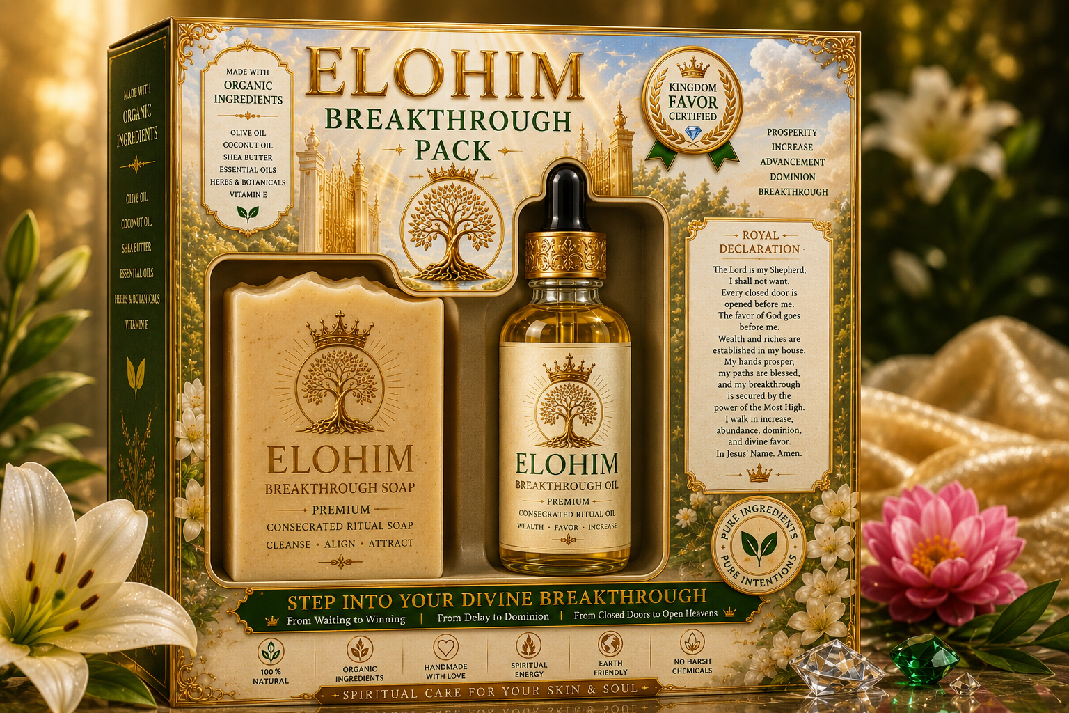 ELOHIM BOTANICAL SOAPS COLLECTION